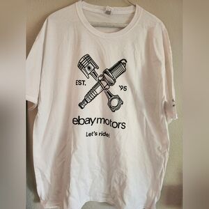 Ebay motors event exclusive shirt Toyota Honda Porsche racing ferrari Tesla Ford